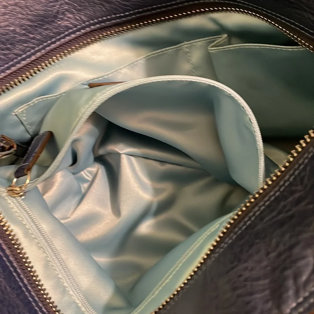 Coach leather shoulder bag. Great condition inside and out. - Picture 10 of 12